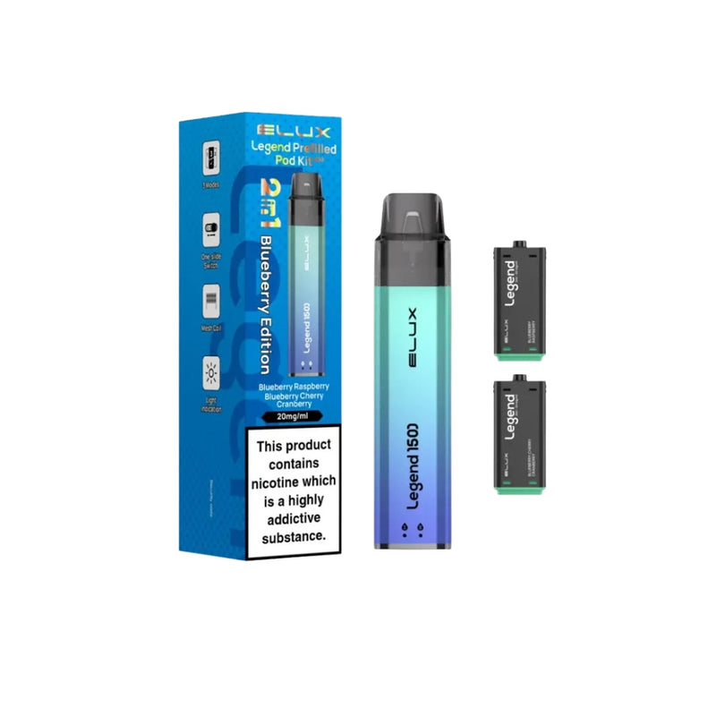 Load image into Gallery viewer, Elux Legend 1500 2in1 Prefilled Pod Kit