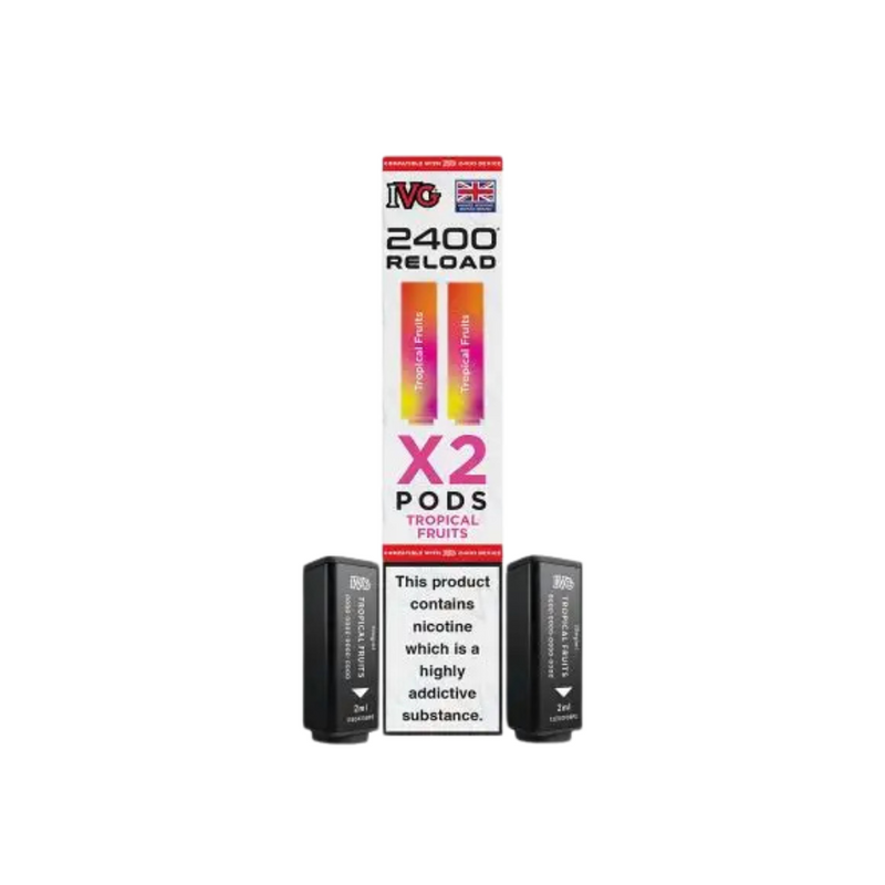 Load image into Gallery viewer, IVG 2400 Reload 2-in-1 Prefilled Pods
