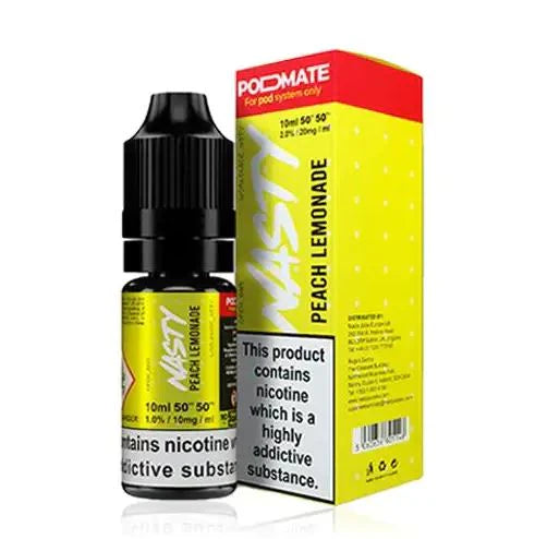 Load image into Gallery viewer, Nasty Juice PodMate 10ml Nic Salts | Peach Lemonade