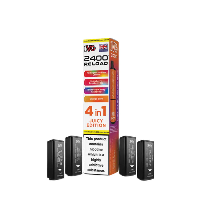 Load image into Gallery viewer, IVG Reload 4-in-1 Replacement Pods