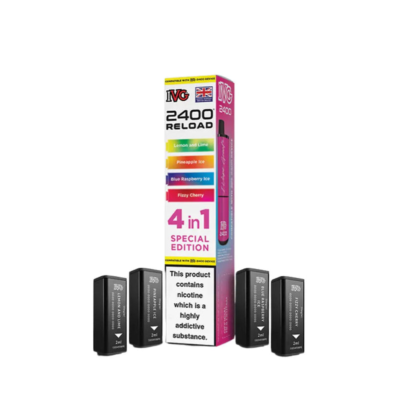 Load image into Gallery viewer, IVG Reload 4-in-1 Replacement Pods