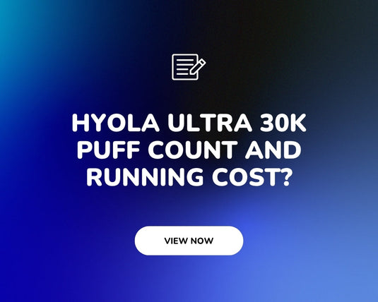 Hyola Ultra 30K puff count and running cost, the real maths behind the 30,000 puff claim