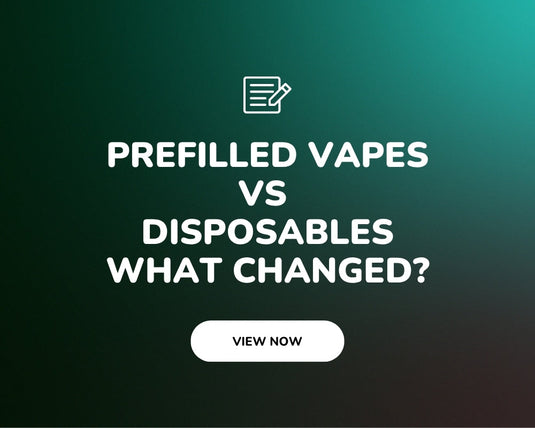 Prefilled vapes vs disposables: what changed and what to buy now