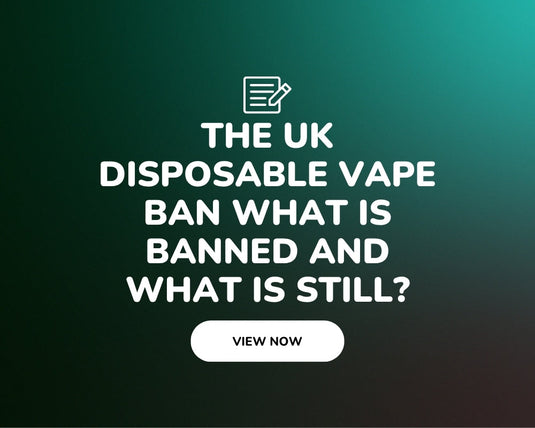 The UK disposable vape ban: what is banned and what is still legal