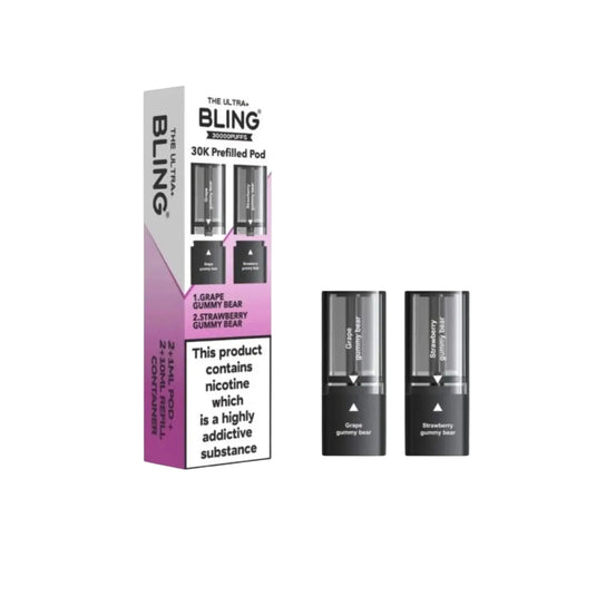 Crystal Bling Ultra 30K Replacement Pods