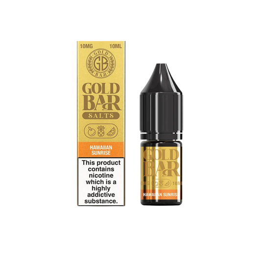 Gold Bar 10ml Nic Salts