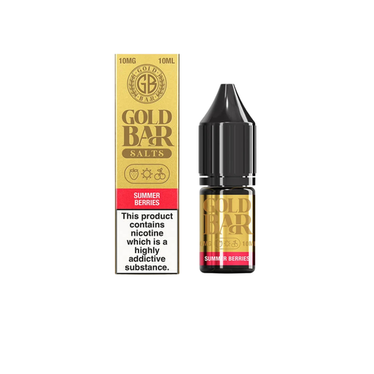 Gold Bar 10ml Nic Salts