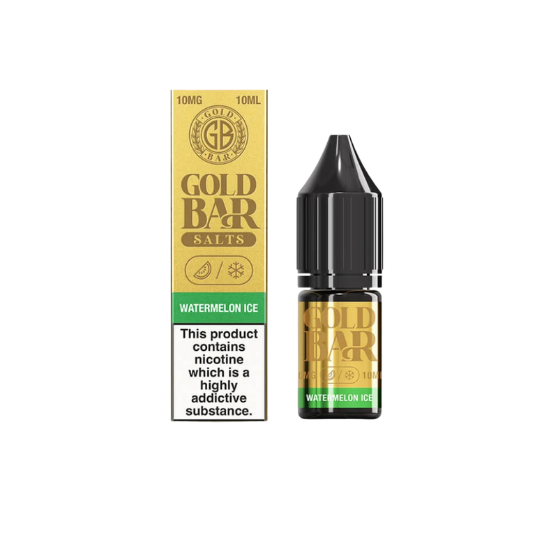 Load image into Gallery viewer, Gold Bar 10ml Nic Salts
