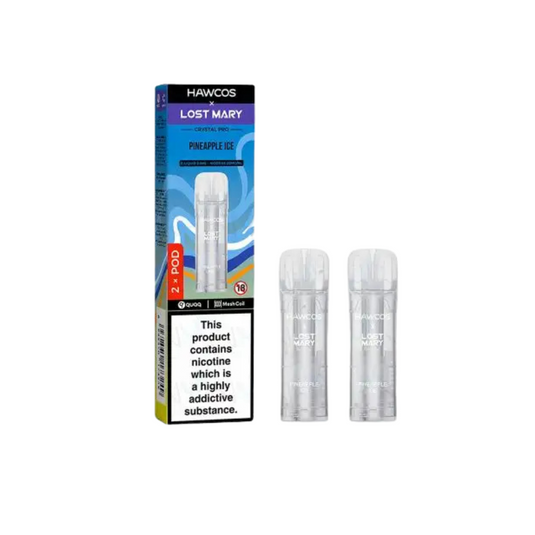 Hawcos x Lost Mary Crystal Pro Prefilled Pods