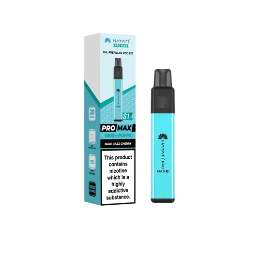 Hayati Pro Max S1-1000 Prefilled Pod Kit