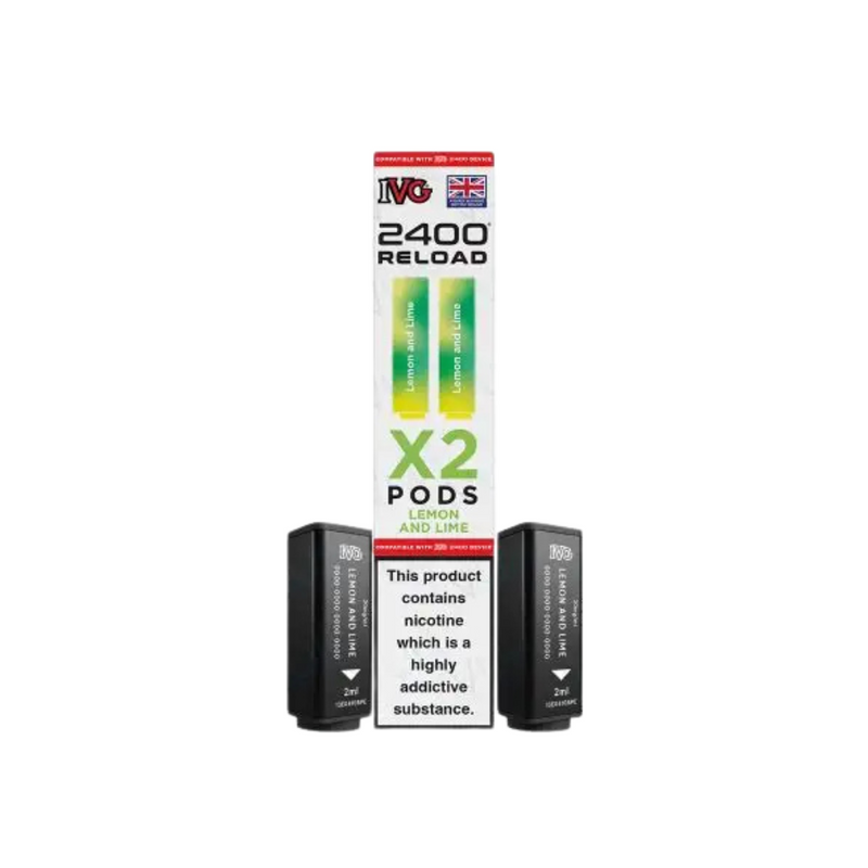 Load image into Gallery viewer, IVG 2400 Reload 2-in-1 Prefilled Pods
