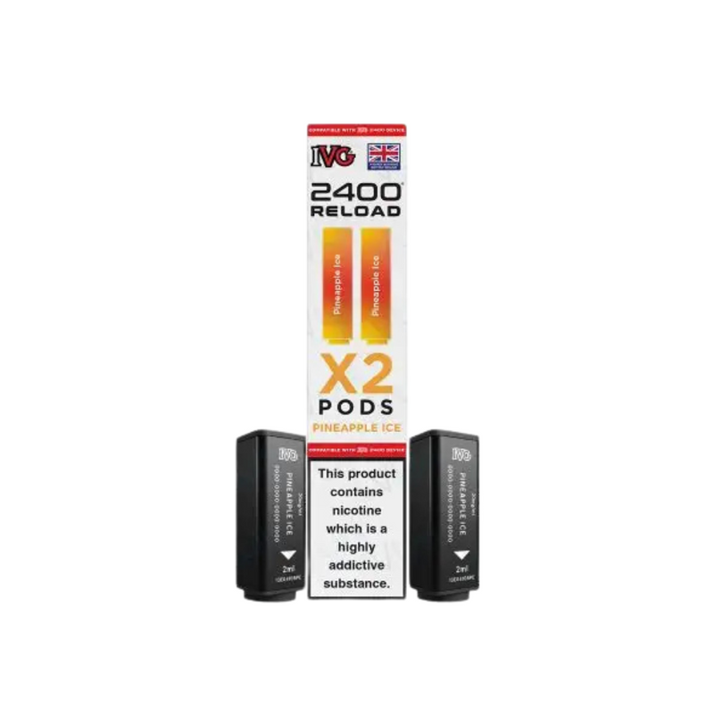 Load image into Gallery viewer, IVG 2400 Reload 2-in-1 Prefilled Pods
