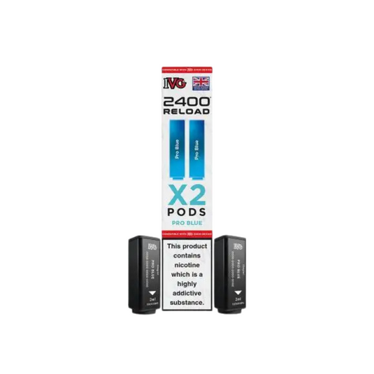 IVG 2400 Reload 2-in-1 Prefilled Pods