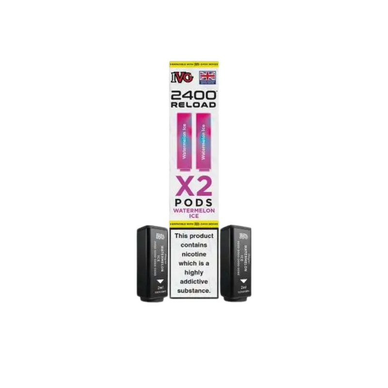 Load image into Gallery viewer, IVG 2400 Reload 2-in-1 Prefilled Pods
