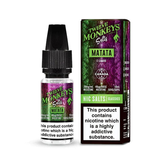 Twelve Monkeys 10ml Nic Salts