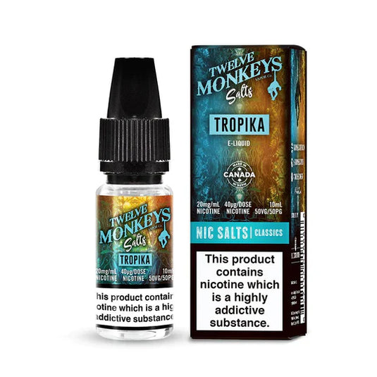 Twelve Monkeys 10ml Nic Salts