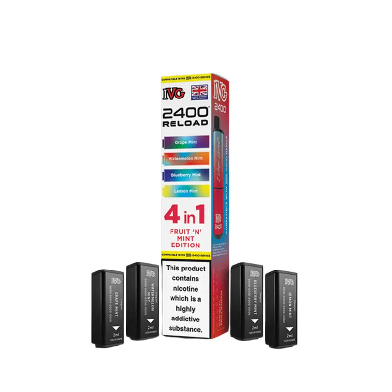 Load image into Gallery viewer, IVG Reload 4-in-1 Replacement Pods
