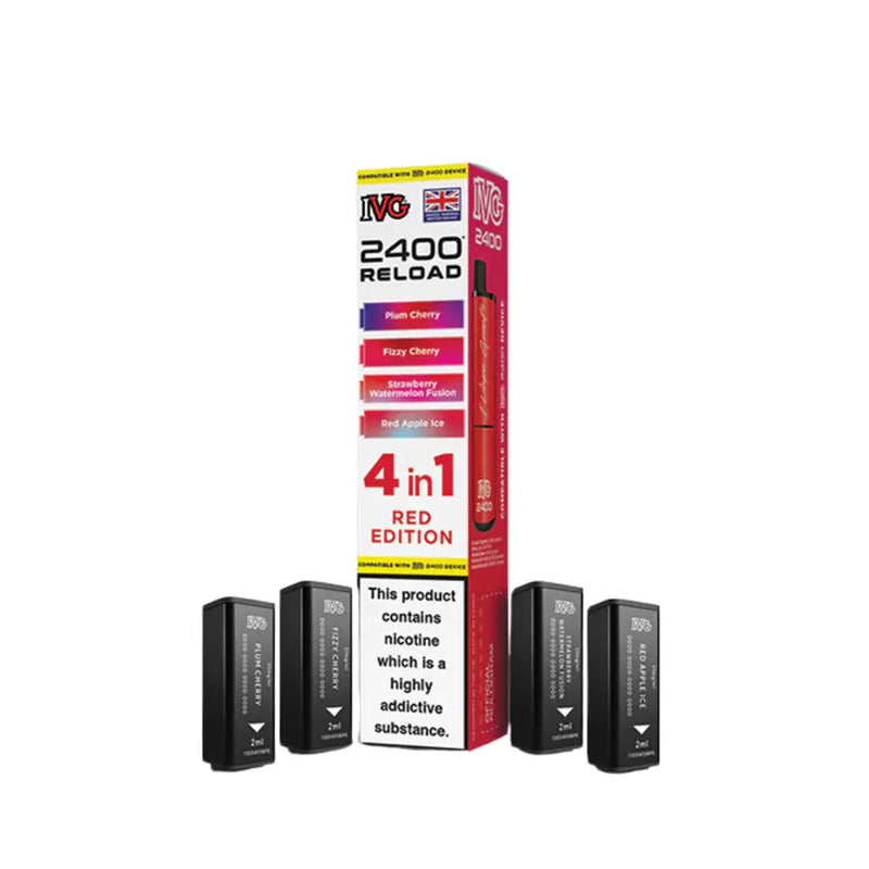 Load image into Gallery viewer, IVG Reload 4-in-1 Replacement Pods
